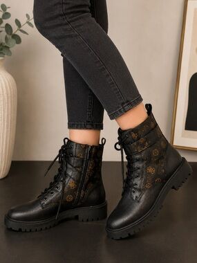 Guess Orana Combat Boot - 9.5